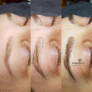 Eyebrow shaping