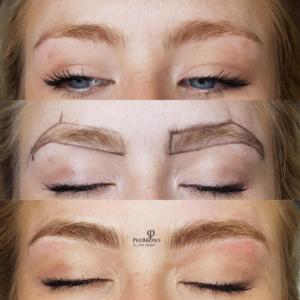 Blond brows